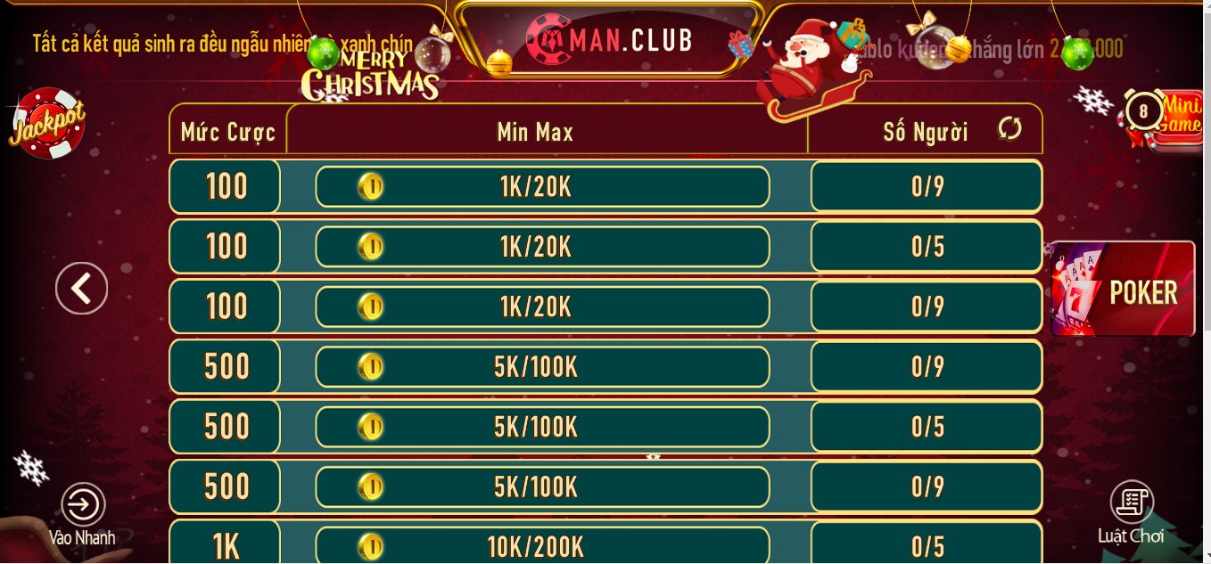Man Club - Game bài đặc biệt dành cho phái mạnh - Tải ManClub IOS,APK,Android mới nhất 6/2023