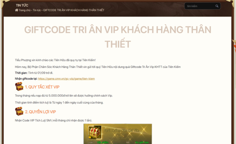 Giá trị, quy chế và thời hạn các Nhatvip Giftcode 