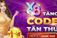 X8 Club Giftcode – Tham gia sự kiện nhận tiền tưng bừng 